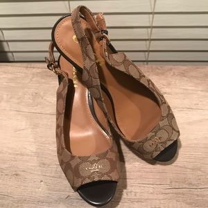 Coach Wedge Sandals